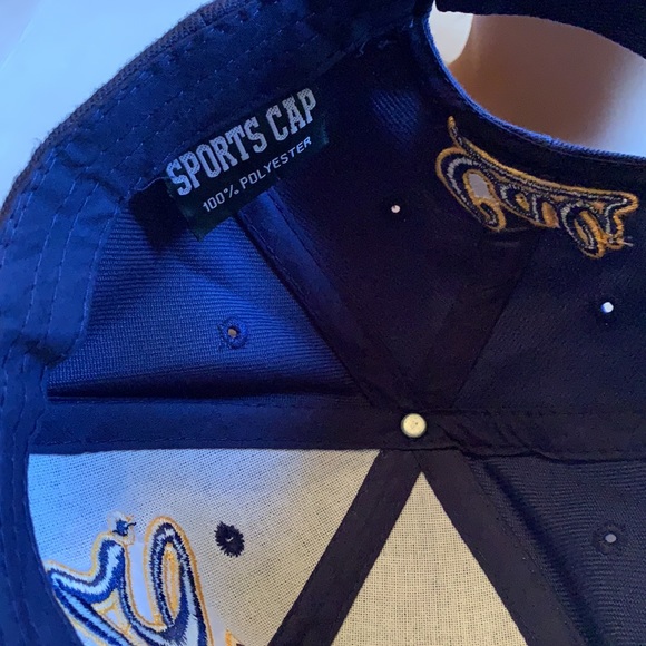 Cali Adjustable Bears Berkeley Navy Sports Cap - Picture 6 of 7